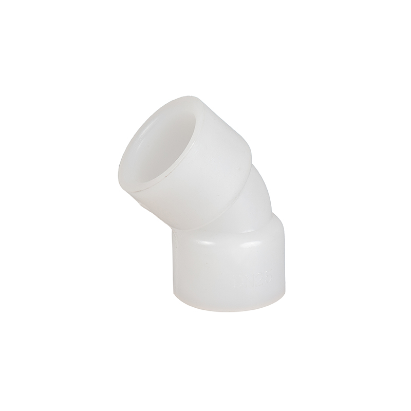 Táthú PVDF 45° ELBOW GA GHEARR