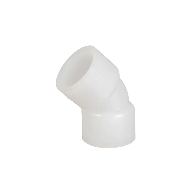 Táthú PVDF 45° ELBOW GA GHEARR
