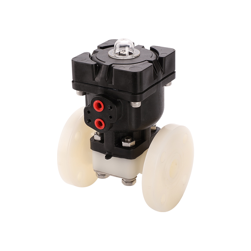Aeroibrithe Flanged Comhla scairt-Actuator Plaisteacha