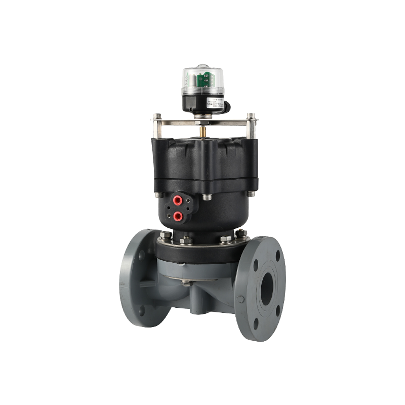 Aeroibrithe Flanged Comhla scairt-Actuator Plaisteacha